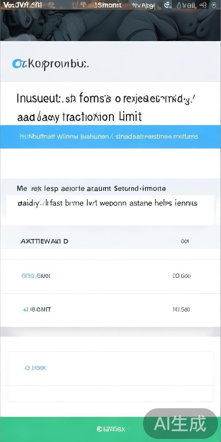 二、资金余额不足或超出每日或单笔限额
平台通常设